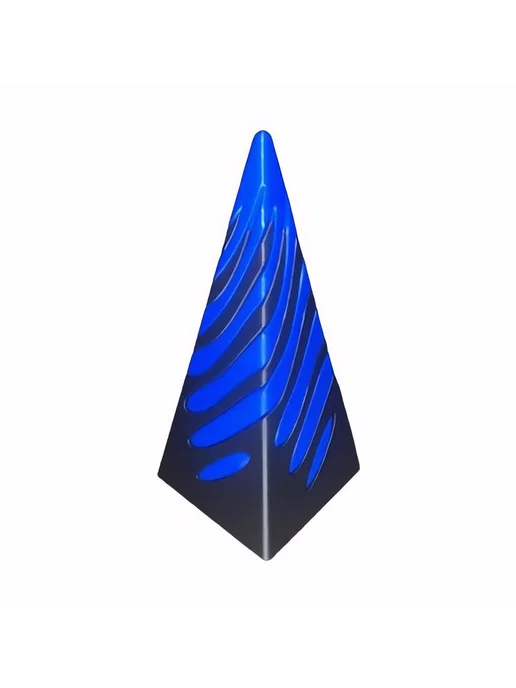 3D спиральная игрушка-антистресс Pass Through Pyramid for st, вариант