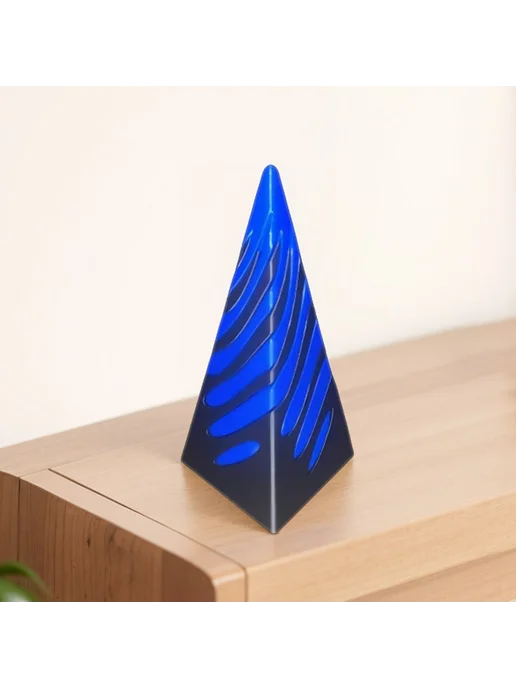 3D спиральная игрушка-антистресс Pass Through Pyramid for st, вариант, фото 7