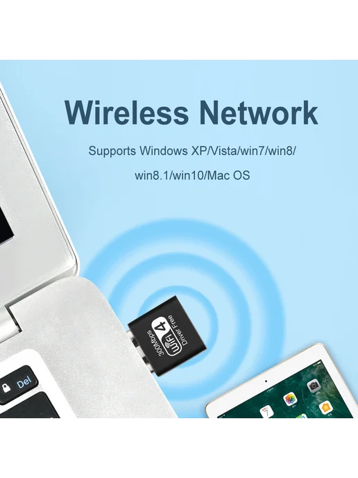 USB WiFi адаптер для ПК, Ethernet, LAN, USB 2.0 (WIFI4), вариант, фото 7