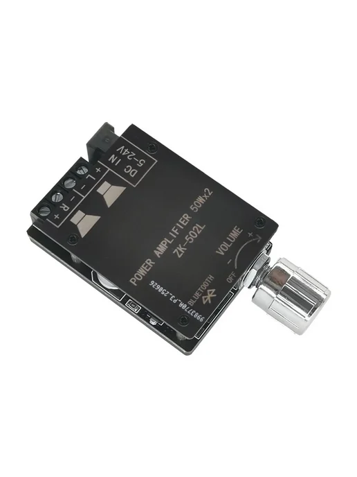 ZK-502L BLuetooth 5.0 Двухканальный Цифровой Усилитель, вариант, фото 2