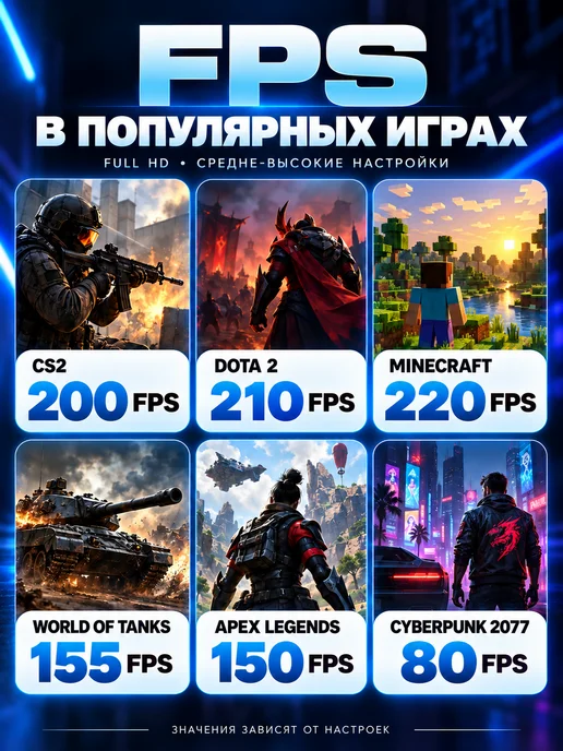 AngevaTech Игровой компьютер i7 RTX 3060 TI 8GB 32ГБ 512SSD, 8 ГБ, 32 ГБ, фото 3