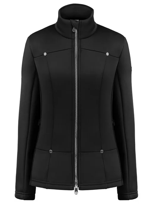 Poivre Blanc Толстовка женская W23-1600-WO, черный, фото 2