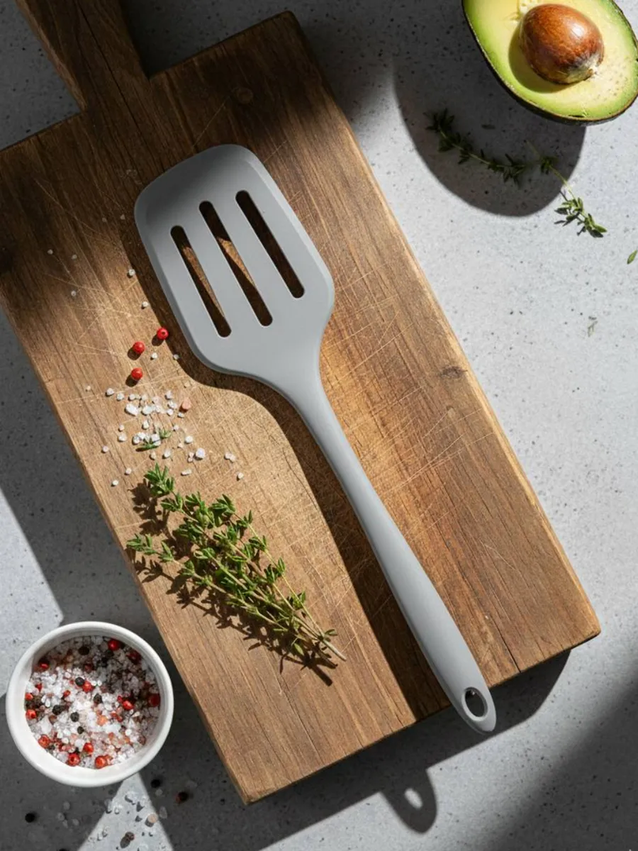 Лопатка силиконовая, кухонная, кулинарная