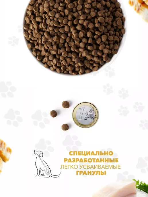 Сухой корм Ambrosia Молодых для собак, щенки, 5 кг, фото 4