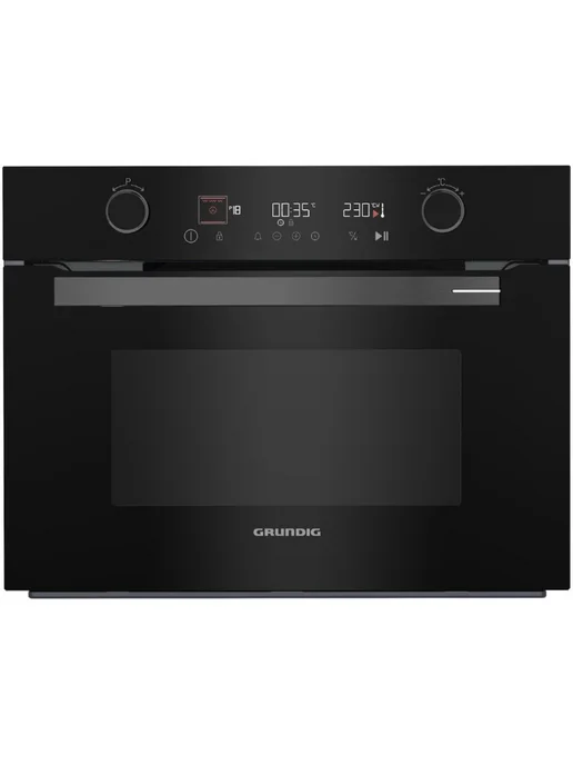 Grundig Духовой шкаф GEKW12400B электрический встраиваемый, черный, фото 7