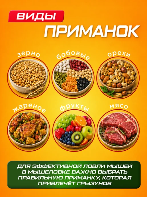 Berkat Липкая мышеловка 6 штук, вариант, фото 4