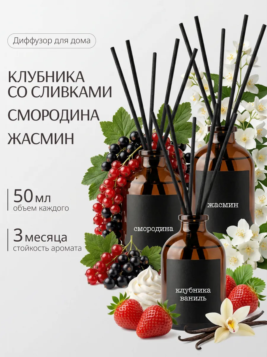 Диффузор для дома с палочками ароматизатор набор
