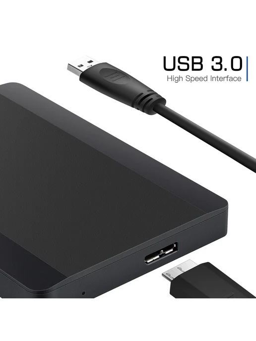 Внешний жесткий диск PASKOO USB 3.0 1 ТБ, 1 ТБ, фото 5
