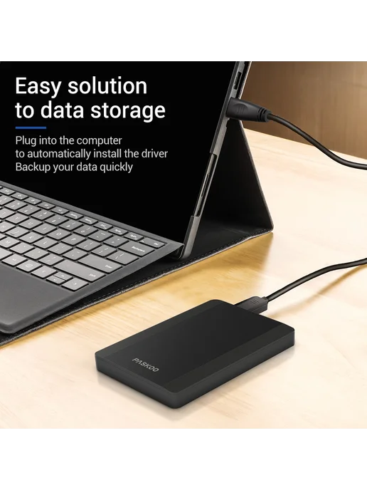 Внешний жесткий диск PASKOO USB 3.0 1 ТБ, 1 ТБ, фото 6