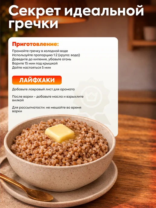 Алтайские угодья Гречка 3 кг, 3 кг, фото 5