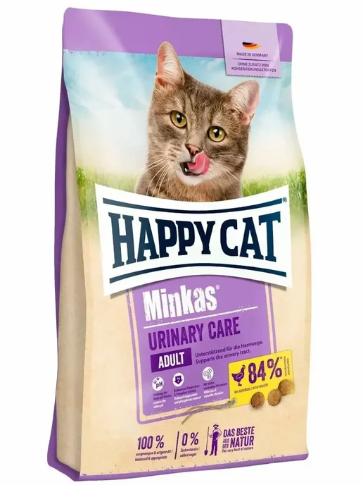 Сухой корм Happy cat Minkas Urinary для собак, 1,5 кг, фото 2