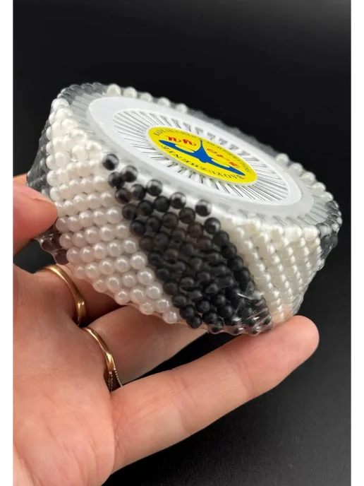 ПАЗИ Портновские булавки с жемчужной головкой, набор 12×40 шт, 12x40, 40 шт, фото 6