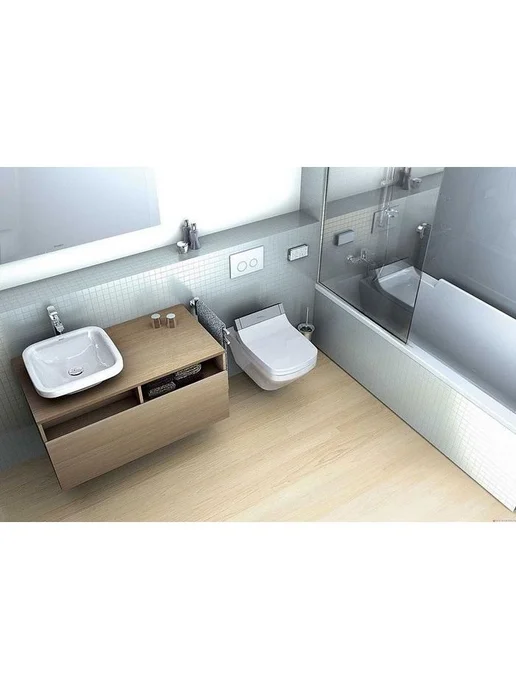 Duravit Унитаз подвесной DuraStyle цвет белый без сиденья, белый, фото 3