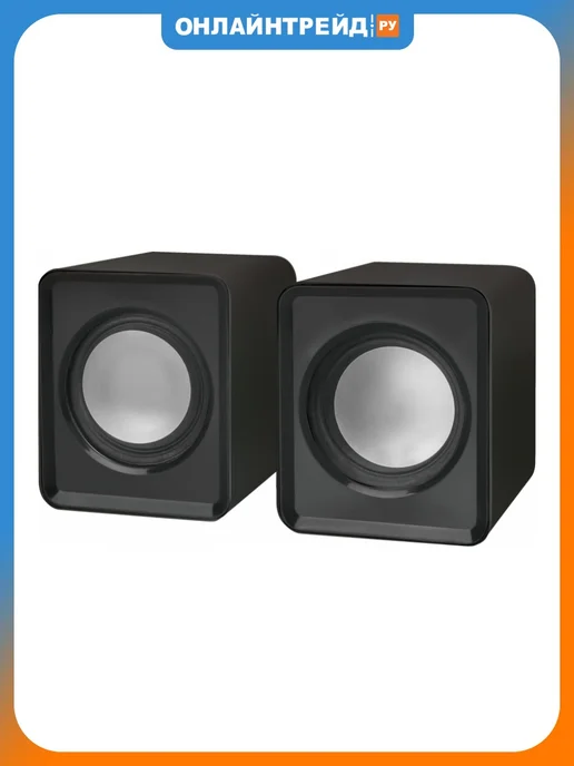 DEFENDER Колонки 2.0 SPK 22 черный, 5 Вт, 5 Вт, черный