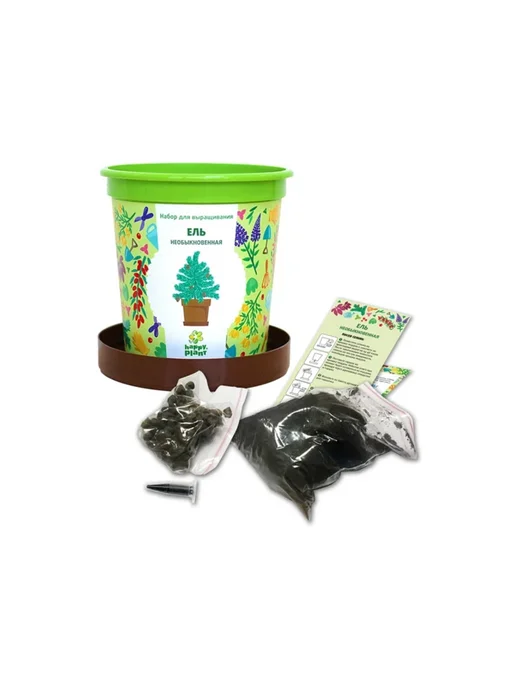 Happy Plants Набор для выращивания Ель необыкновенная, вариант, фото 3