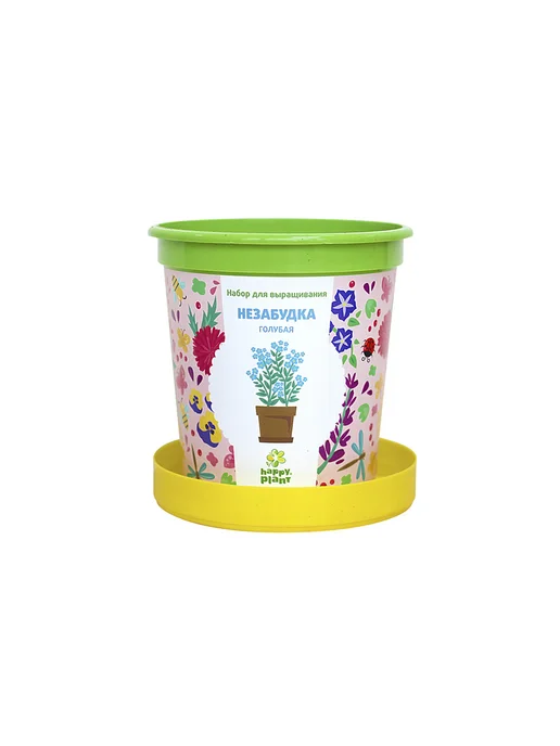 Happy Plants Набор для выращивания Вырасти меня. Незабудка голубая, голубой, фото 2