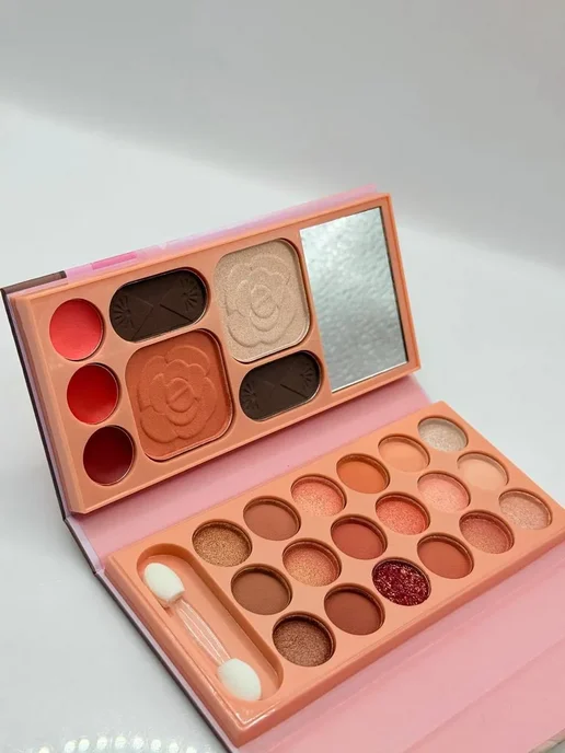 Космо.Ди Детская декоративная косметика для макияжа, палетка теней, вариант, фото 8