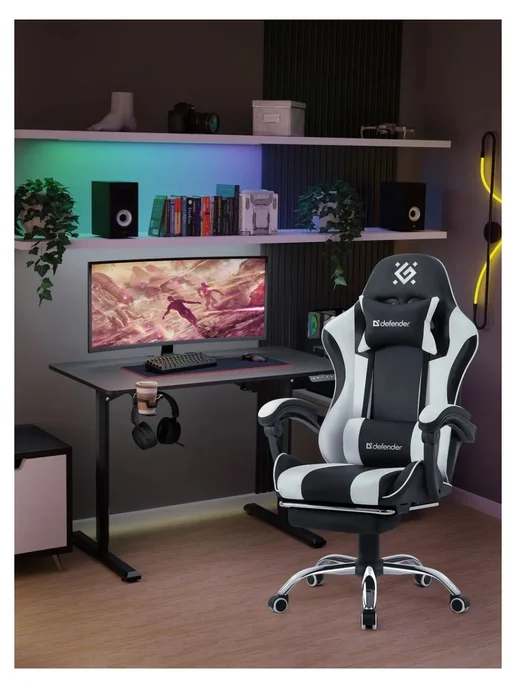 DEFENDER Игровой стол Volt 64475 черный, черный, фото 3