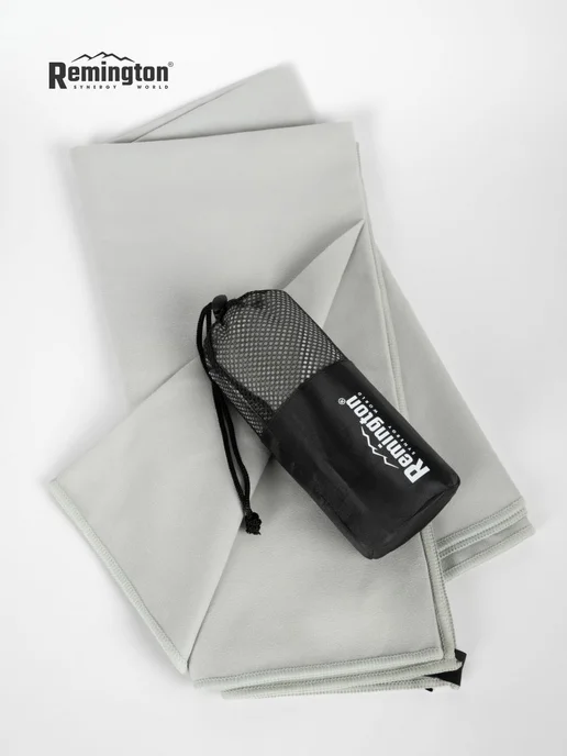 REMINGTON synergy world Полотенце Remington 150*75см, цвет серый, серый, фото 4
