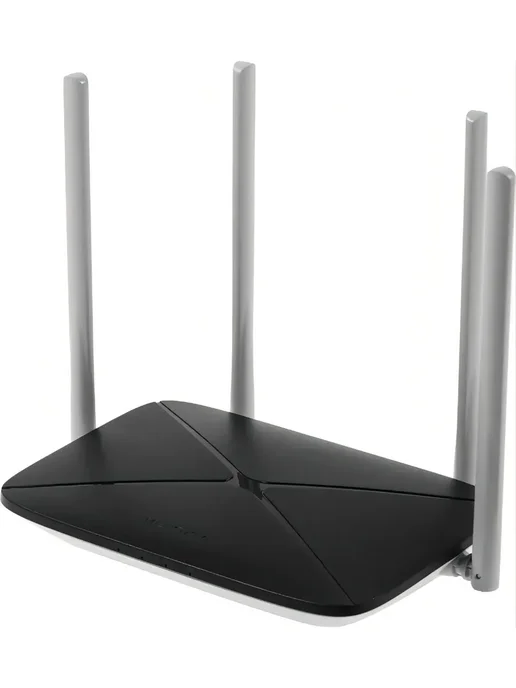 Mercusys Роутер Wi-Fi AC12, черный, фото 2