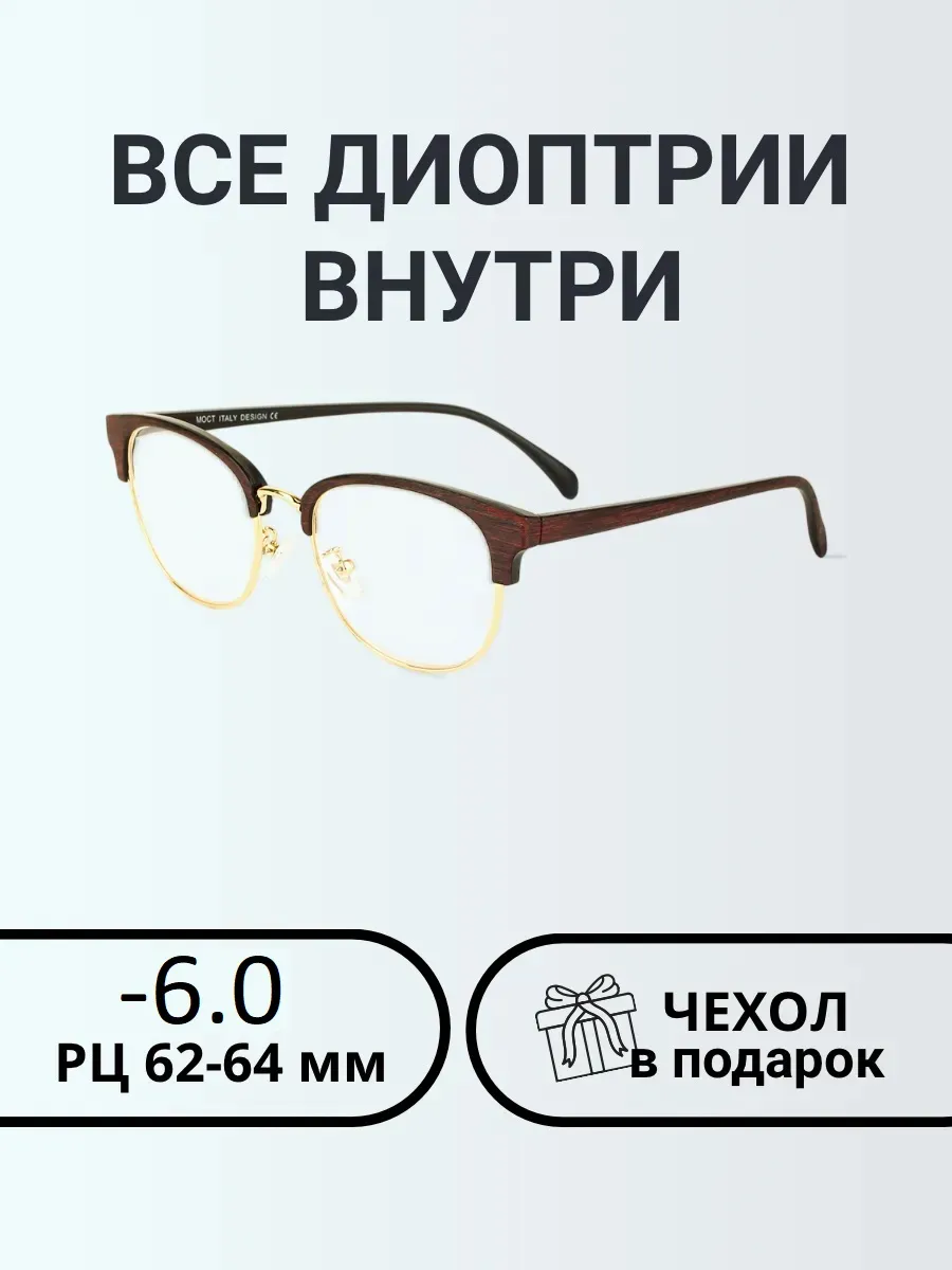 Очки для зрения женские круглые