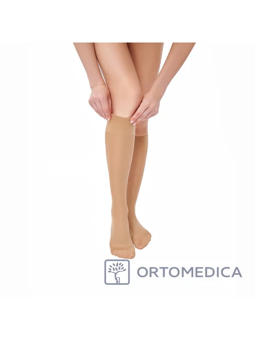 ORTOMEDICA Гольфы с микрофиброй L1.AD.1 1 класс, бежевый, фото 6