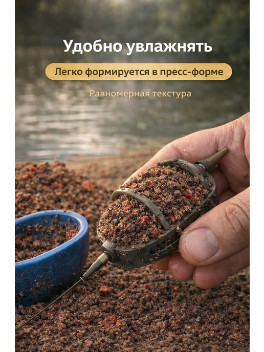 Family Joys Home Прикормка для рыбалки Flat Method Перец Чили, вариант, фото 2