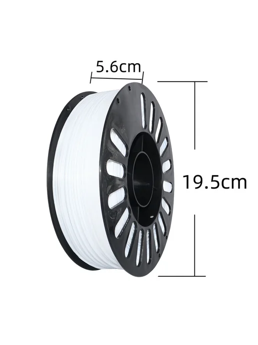 Sprouture Lab Чёрный PETG 1,75мм 5кг Печать идеальная, без пузырей и засор…, 10 кг, белый, фото 5