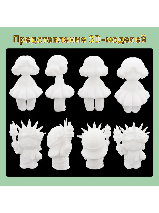 Sprouture Lab Чёрный PETG 1,75мм 5кг Печать идеальная, без пузырей и засор…, 10 кг, белый, фото 8