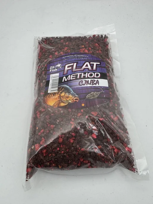 Family Joys Home Прикормка для рыбалки Flat Method Слива Zil Fish, вариант, фото 7