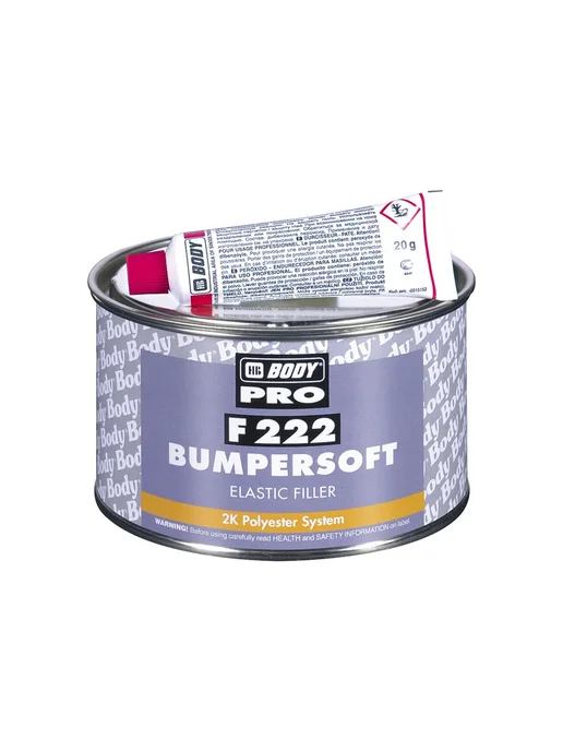 HB BODY Шпатлевка 222 Bampersoft, 0,25кг BODY 2220000050, 250 г