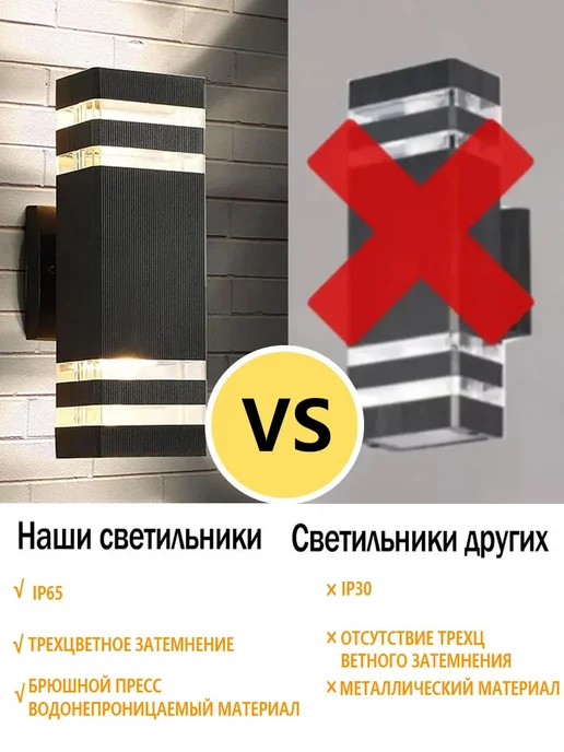 Wall Glow настенный светильник мощностью 2x40 Вт, 2x40, 40 Вт, фото 2