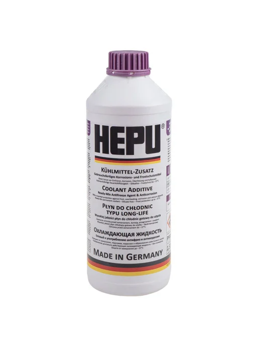 HEPU Антифриз Coolant G13 концентрат фиолетовый 1,5 л P900RM, 1,5 л
