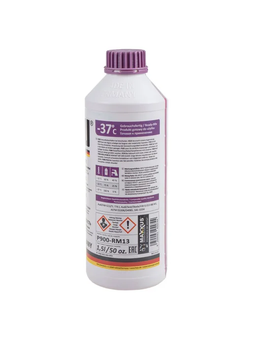 HEPU Антифриз Coolant G13 концентрат фиолетовый 1,5 л P900RM, 1,5 л, фото 2