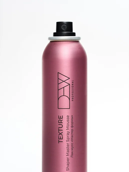 Dew Professional Лак мусс для волос Select Texture Мастер формы 200 мл, розовый, фото 6