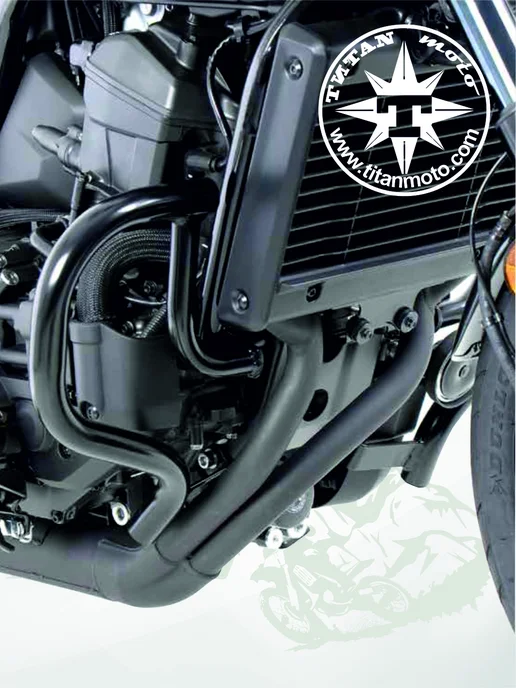 ТИТАN moto Дуги защитные (безопасности) для HONDA CMX1100 REBEL (2021+), черный, фото 2