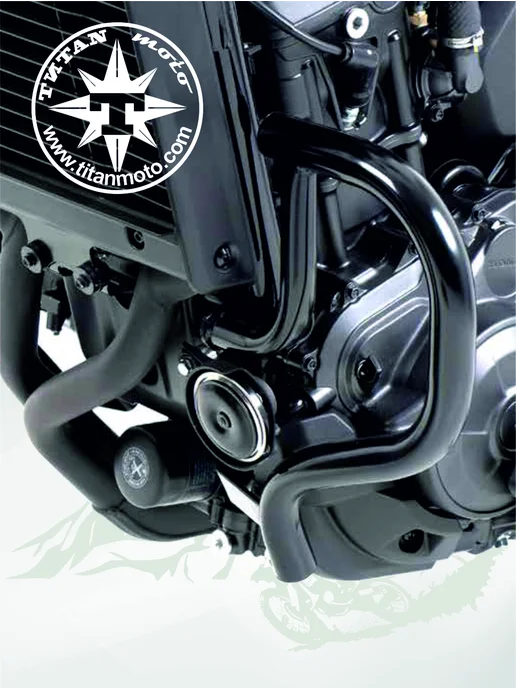 ТИТАN moto Дуги защитные (безопасности) для HONDA CMX1100 REBEL (2021+), черный, фото 3