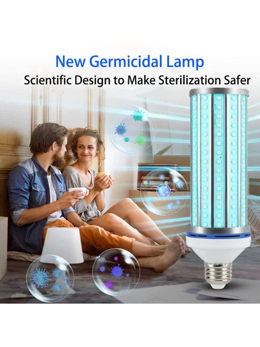 Герметичная UV лампа 35W для бактерицидной дезинфекции, 220V, 35 Вт, фото 4