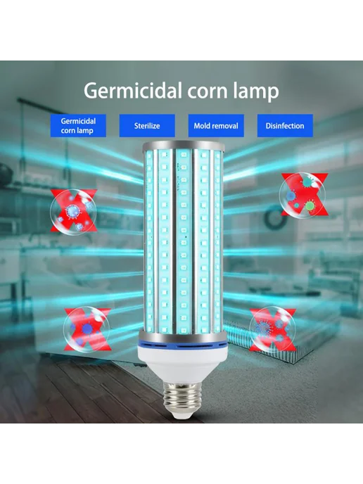 Герметичная UV лампа 35W для бактерицидной дезинфекции, 220V, 35 Вт, фото 5