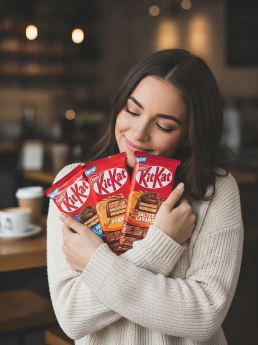 Kitkat MIX Шоколадные конфеты новинки 100 г 3 шт 300г, 4 шт, 99 г, фото 3