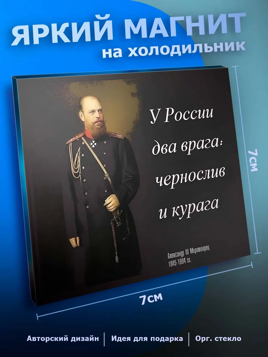 Прикольный магнит на холодильник Юмор