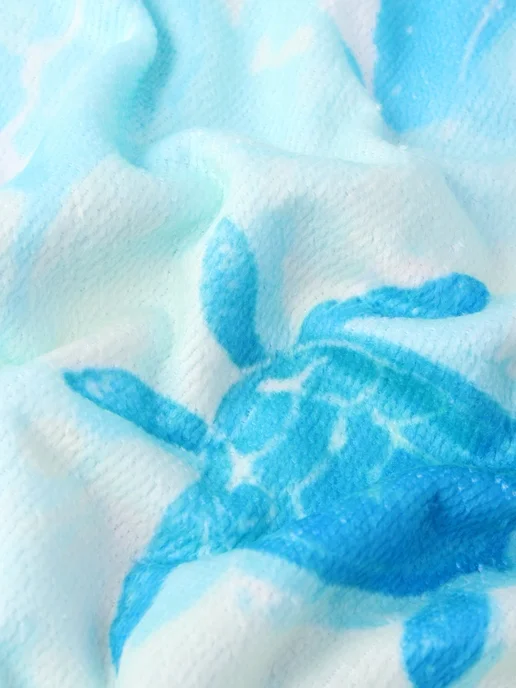 Этель Полотенце пляжное «Этель» Sea, 70×140 см, микрофибра 200 г м, 70x140 см, 200 г, фото 3