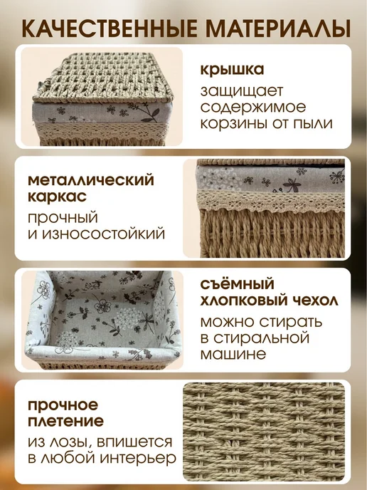 Хлебница с крышкой, бежевый, фото 3
