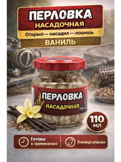Family Joys Home Перловка насадочная №1, 110 мл, Ваниль, 110 мл