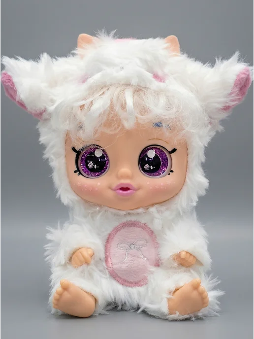 Bellforia Кукла брелок Dolly для девочек, белый