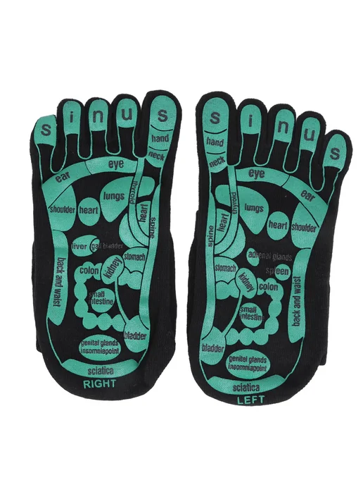 Массажные носки Five Fingers для дома, спа, воздухопроницаем, вариант, фото 2