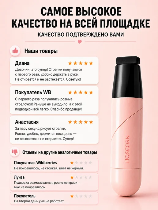 Gaidi Magic черное Подводка штамп для глаз, черный, фото 2