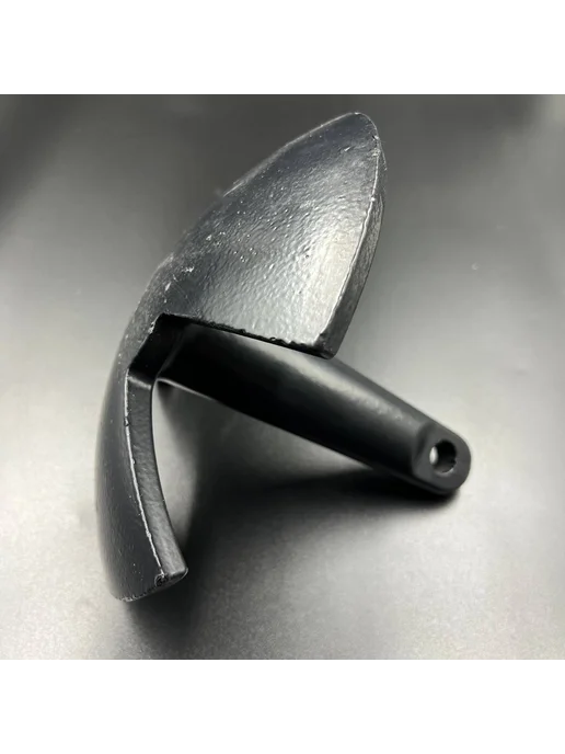 Якорь речной (черный) с ПВХ покр, Anchor-3-Black-3.6kg, 3,6 кг, фото 5