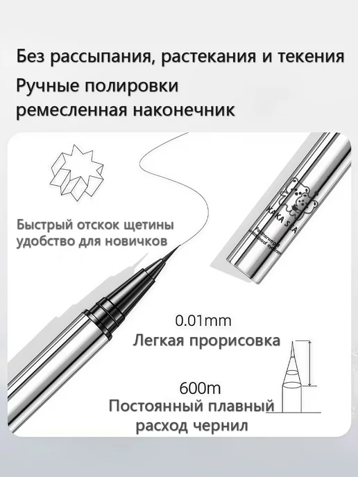 Gaidi Magic Подводка для глаз черная, черный, фото 7