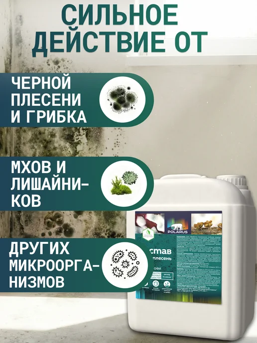 Средство от плесени и грибка Антиплесень 4,5 кг, 4,5 кг, фото 2